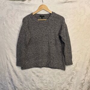 J Crew Marled Knit Crew Neck Sweater Size Small Pullover Top